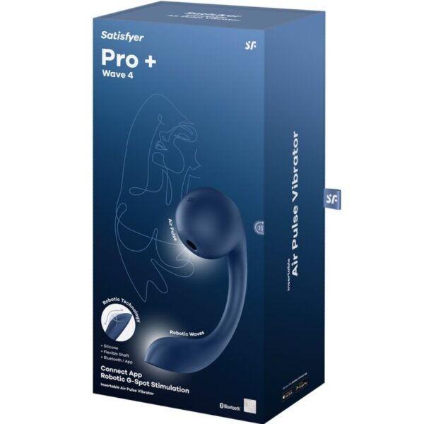Satisfyer Pro+ Wave 4 — Air Pulse Stimulator, App-Controlled — Air Pulse Vibrators — view 5