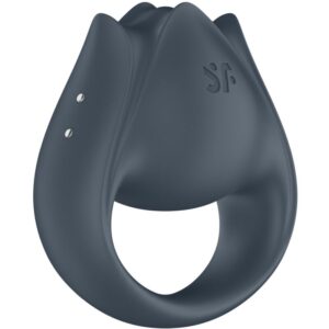 Satisfyer Perfect Pair 2 — Vibrating Cock Ring, Grey — Clitoral Stimulators — view 3