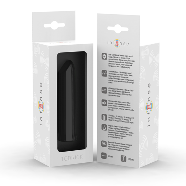 Intense Todrick — Bullet Vibrator, Rechargeable, Black — Bullet Vibrators — view 6