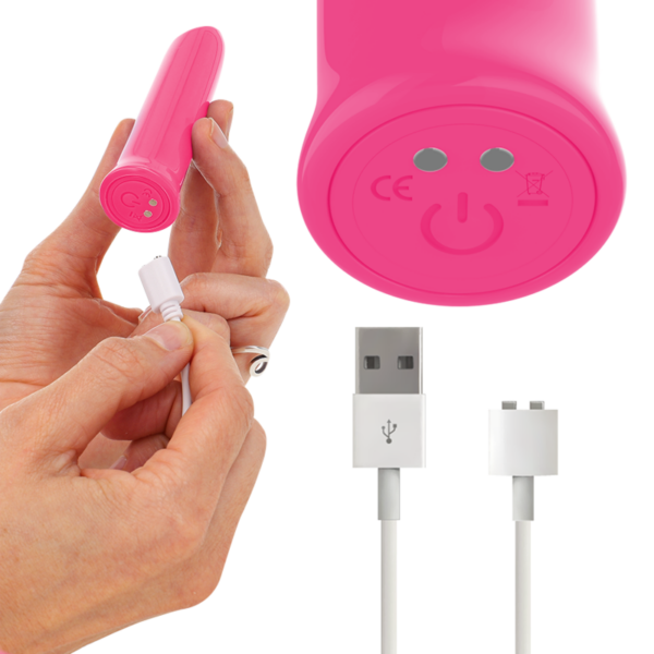 Intense Todrick — Bullet Vibrator, Rechargeable, Pink — Bullet Vibrators — view 3