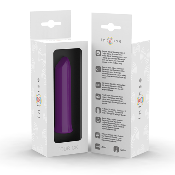 Intense Todrick — Bullet Vibrator, Rechargeable, Violet — Bullet Vibrators — view 6