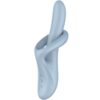Satisfyer Heat Flex 4 — Rabbit Vibrator, Heated, Blue — G-Spot Vibrators