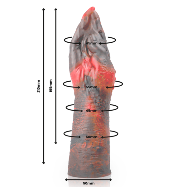 Epic Lilith Medium — Fantasy Dildo, 21 cm — Dildos — view 6
