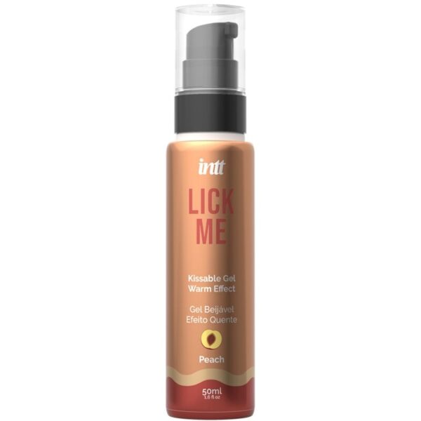 INTT Lick Me — Warming Lube, Peach — Flavored Lubricants