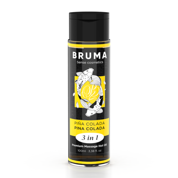 Bruma Premium 3 in 1 — Warming Massage Oil, 100 ml, Piña Colada — Body Massage Oils — view 2