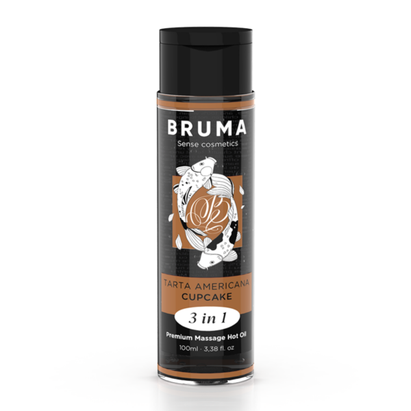 Bruma Premium 3 in 1 — Warming Massage Oil, 100 ml, Cupcake — Body Massage Oils — view 2