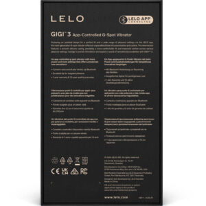 LELO Gigi 3 — G-Spot Vibrator, App-Controlled, Blue — App-Controlled Sex Toys — view 2