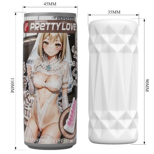 Pretty Love Can Model 1 — Male Masturbator, White — Male Masturbators — view 4