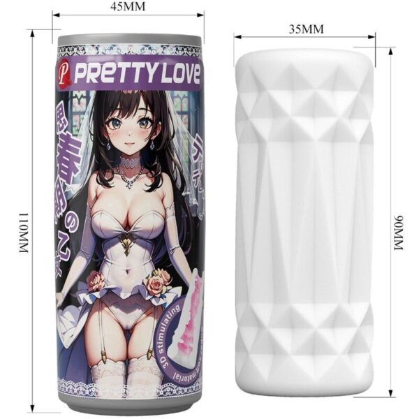 Pretty Love Can Model 2 — Male Masturbator, White — Male Masturbators — view 4