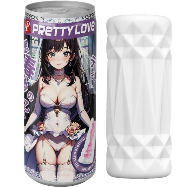Pretty Love Can Model 2 — Male Masturbator, White — Male Masturbators — view 5