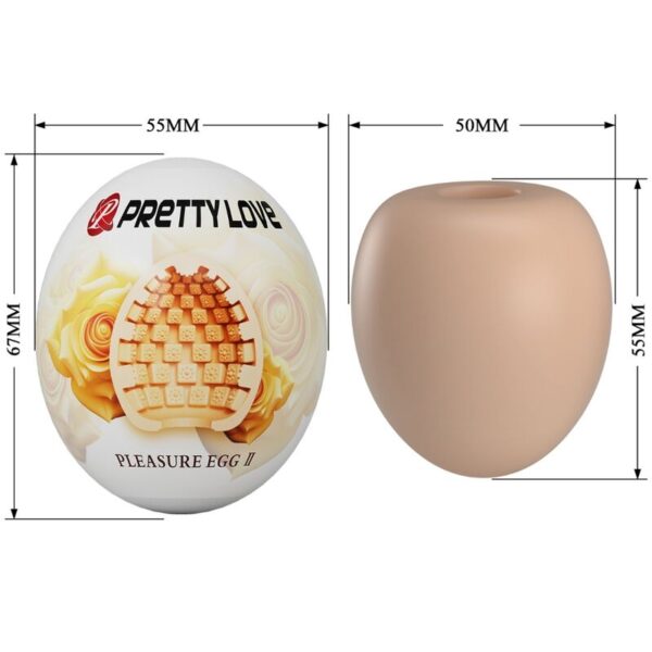 Pretty Love Pleasure Egg — Male Masturbator, Flesh — Male Masturbators — view 5