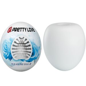 Pretty Love Pleasure Egg — Male Masturbator, White — Male Masturbators — view 2