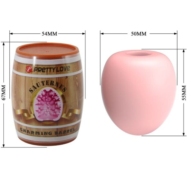 Pretty Love Sauternes Barrel — Male Masturbator, Pink — Male Masturbators — view 3