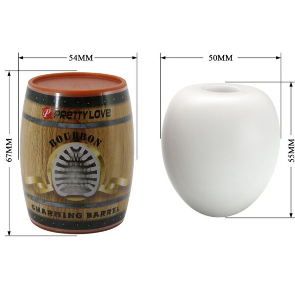 Pretty Love Bourbon Barrel — Male Masturbator, White — Male Masturbators — view 3