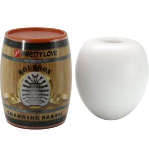 Pretty Love Bourbon Barrel — Male Masturbator, White — Male Masturbators
