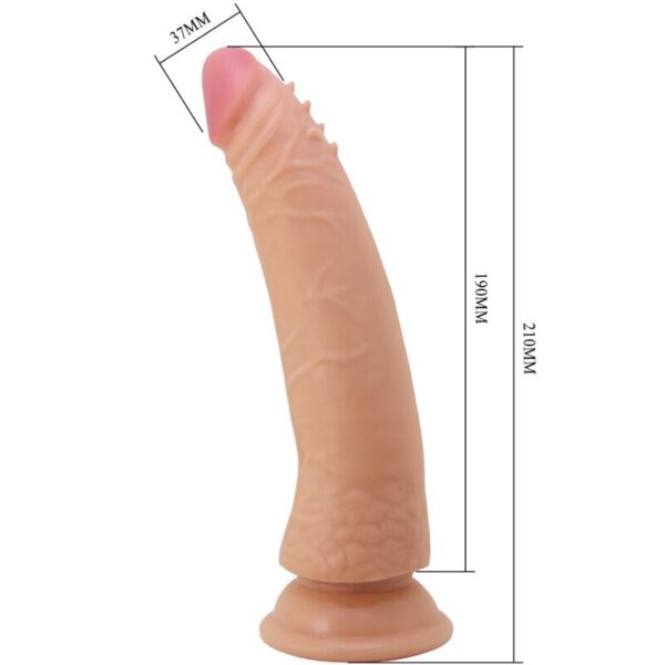 Pretty Love Kable Model 2 — Realistic Dildo, Suction Cup, 21 cm — Dildos — view 7