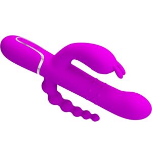 Pretty Love Cammy — Rabbit Vibrator, Silicone, Pink — Rabbit Vibrators — view 4