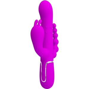 Pretty Love Cammy — Rabbit Vibrator, Silicone, Pink — Rabbit Vibrators
