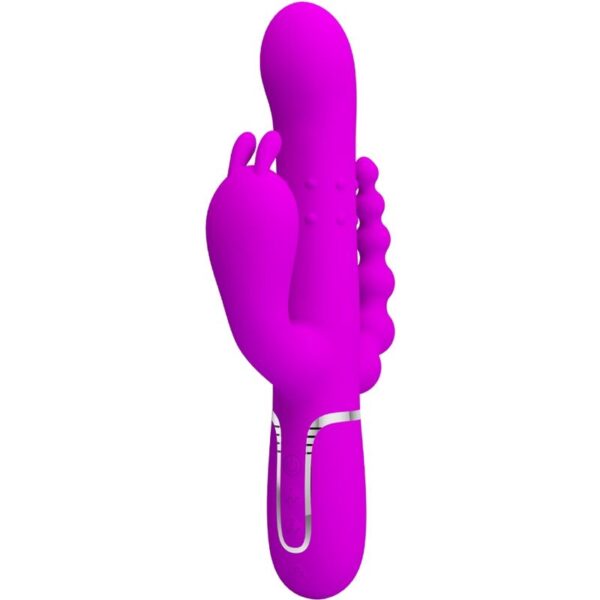Pretty Love Cammy — Rabbit Vibrator, Silicone, Pink — Rabbit Vibrators