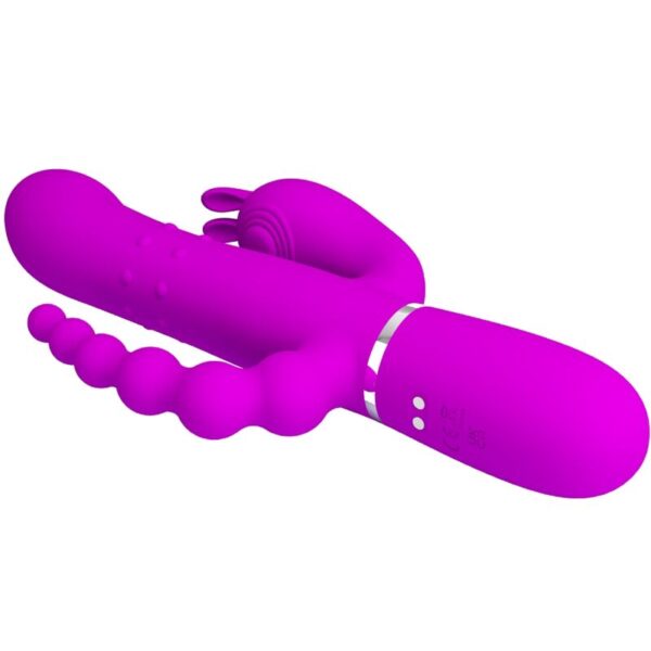 Pretty Love Cammy — Rabbit Vibrator, Silicone, Pink — Rabbit Vibrators — view 9