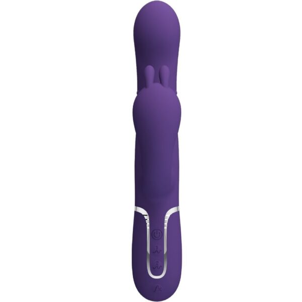 Pretty Love Cammy — Rabbit Vibrator, Silicone, Purple — Rabbit Vibrators — view 2