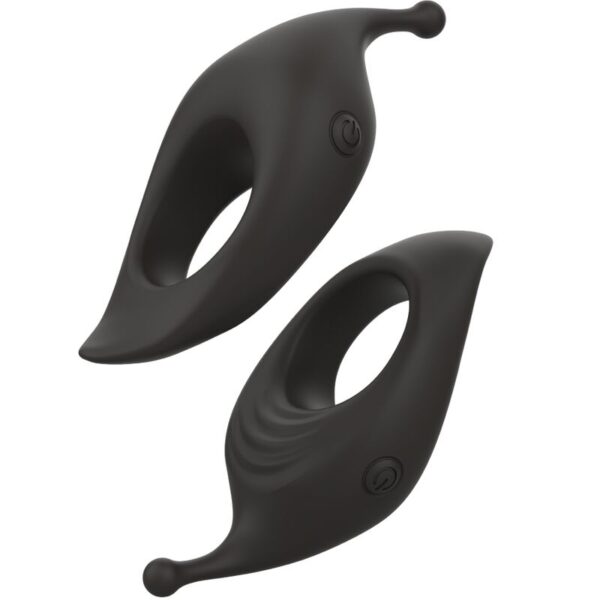 B Swish Bcharmed Rhythm — Vibrating Cock Ring, Silicone, Black — Cock Rings — view 2