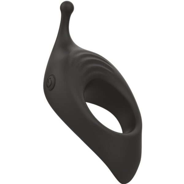 B Swish Bcharmed Rhythm — Vibrating Cock Ring, Silicone, Black — Cock Rings — view 7