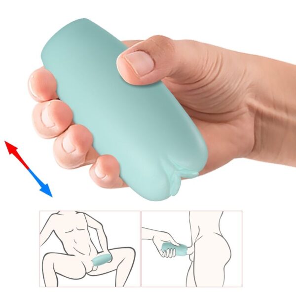 Pretty Love Catherine Caspar — Male Masturbator, Aqua Green — Male Masturbators — view 5