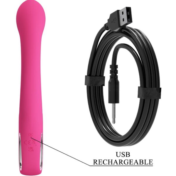 Pretty Love Fritz — Rabbit Vibrator, Rechargeable, Pink — Rabbit Vibrators — view 3