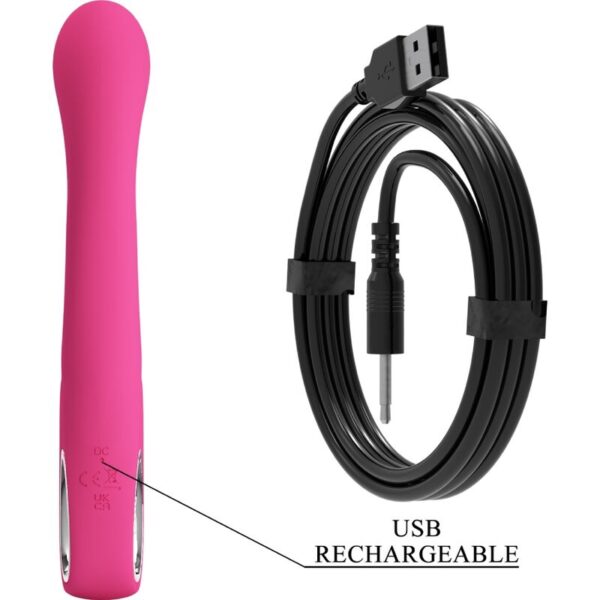 Pretty Love Novak — Rabbit Vibrator, Rechargeable, Pink — Rabbit Vibrators — view 10
