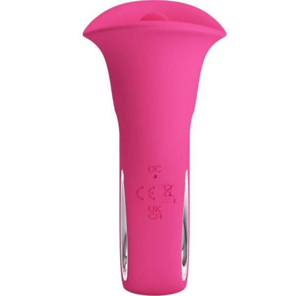 Pretty Love Clyde — Tongue Vibrator, Rechargeable, Pink — Clitoral Vibrators — view 9