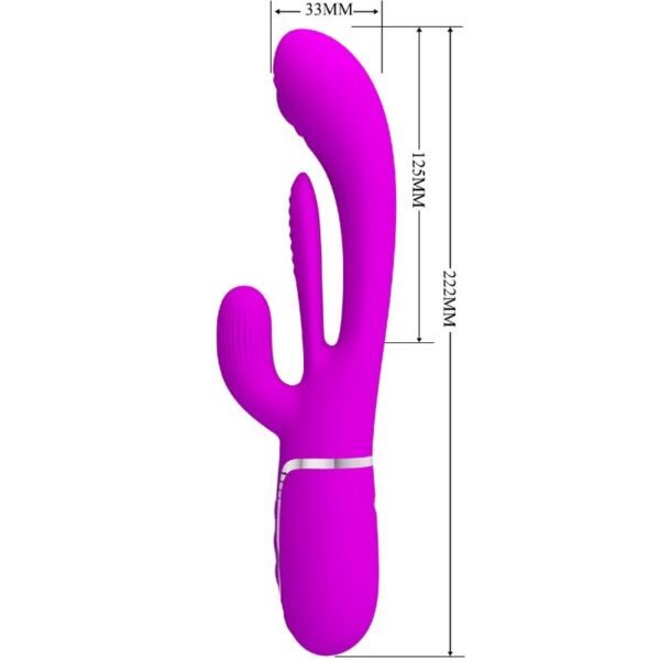Pretty Love Shania — Rabbit Vibrator, Rechargeable, Pink — Rabbit Vibrators — view 7