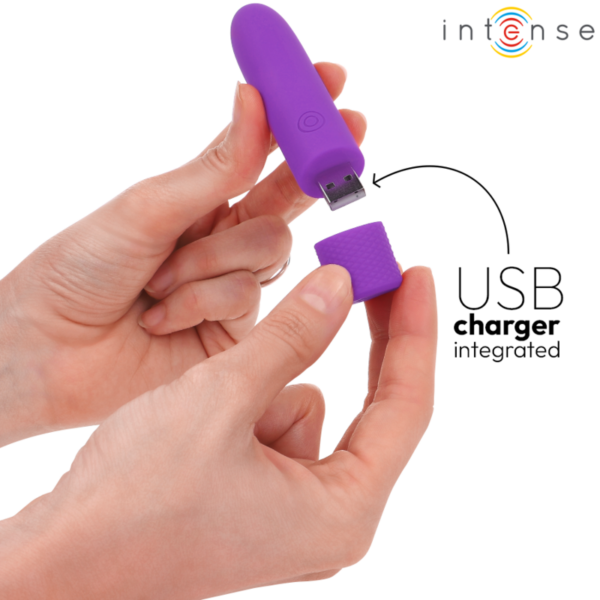 Intense Symone — Bullet Vibrator, Rechargeable, Purple — Bullet Vibrators — view 6