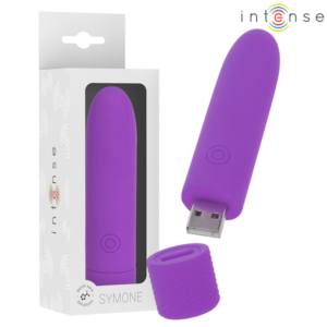 Intense Symone — Bullet Vibrator, Rechargeable, Purple — Bullet Vibrators