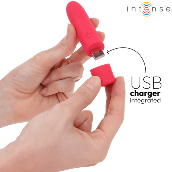 Intense Symone — Bullet Vibrator, Rechargeable, Red — Bullet Vibrators — view 5