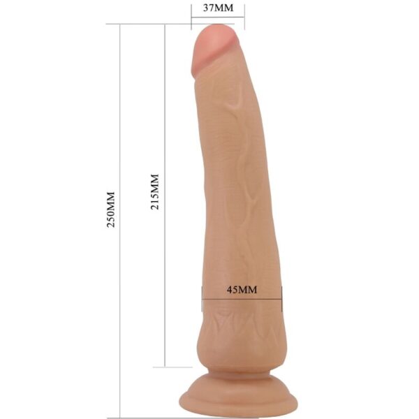 Pretty Love Tiemeyer — Realistic Dildo, Suction Cup, 25 cm, Flesh — Dildos — view 2
