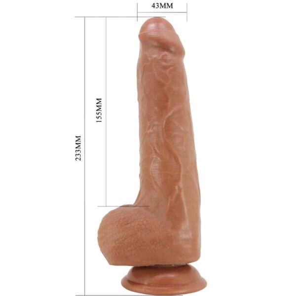 Pretty Love Draco Model 2 — Realistic Dildo, Suction Cup, 23 cm — Dildos — view 6