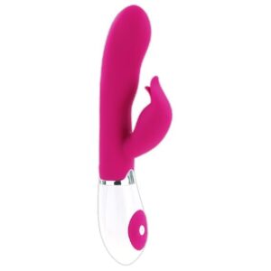 Pretty Love Felix — Rabbit Vibrator, Waterproof, Lilac and White — Clitoral Stimulators — view 3