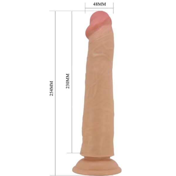 Pretty Love Sharife — Realistic Dildo, Suction Cup, 25 cm, Flesh — Dildos — view 6