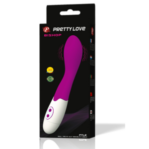 Pretty Love Flirtation Bishop — G-Spot Vibrator, Lilac and White — G-Spot Vibrators — view 2