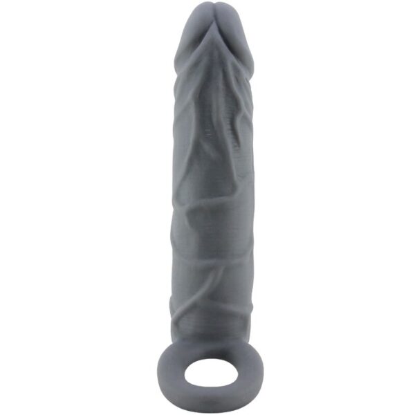 Pretty Love — Penis Sleeve, Realistic, Dark Grey — Penis Accessories