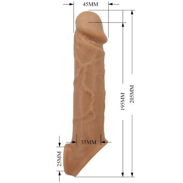 Pretty Love — Penis Sleeve, Realistic, Natural — Penis Accessories — view 4