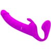 Pretty Love Zanini — Strapless Strap-On, Rechargeable, Purple — Strap-Ons & Harnesses