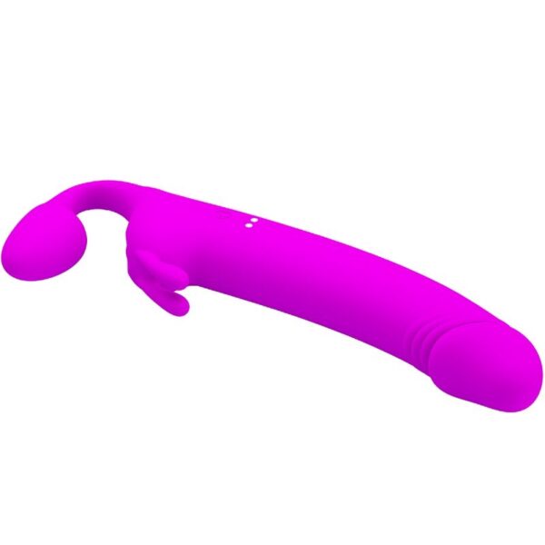 Pretty Love Zanini — Strapless Strap-On, Rechargeable, Purple — Strap-Ons & Harnesses — view 3