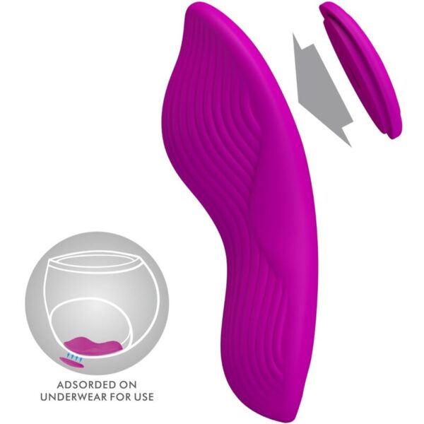 Pretty Love Romario — Panty Vibrator, Remote Control, Pink — Clitoral Vibrators — view 2