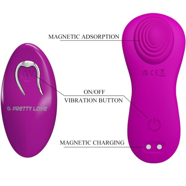 Pretty Love Romario — Panty Vibrator, Remote Control, Pink — Clitoral Vibrators — view 5