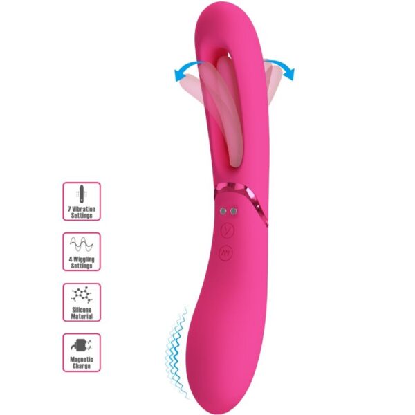 Romance Lexie — G-Spot Vibrator, Rechargeable, Pink — G-Spot Vibrators