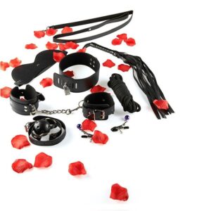 ToyJoy Just For You BDSM Starter — Bondage Kit, Black — Bondage & BDSM