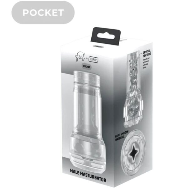 Kiiroo Feel Pocket Crystal — Male Masturbator, Transparent — Male Masturbators — view 6