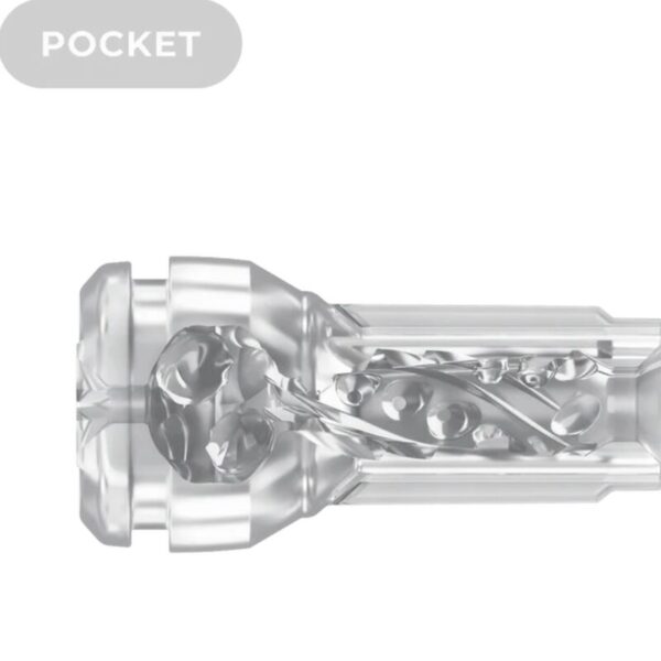 Kiiroo Feel Pocket Crystal — Male Masturbator, Transparent — Male Masturbators — view 7